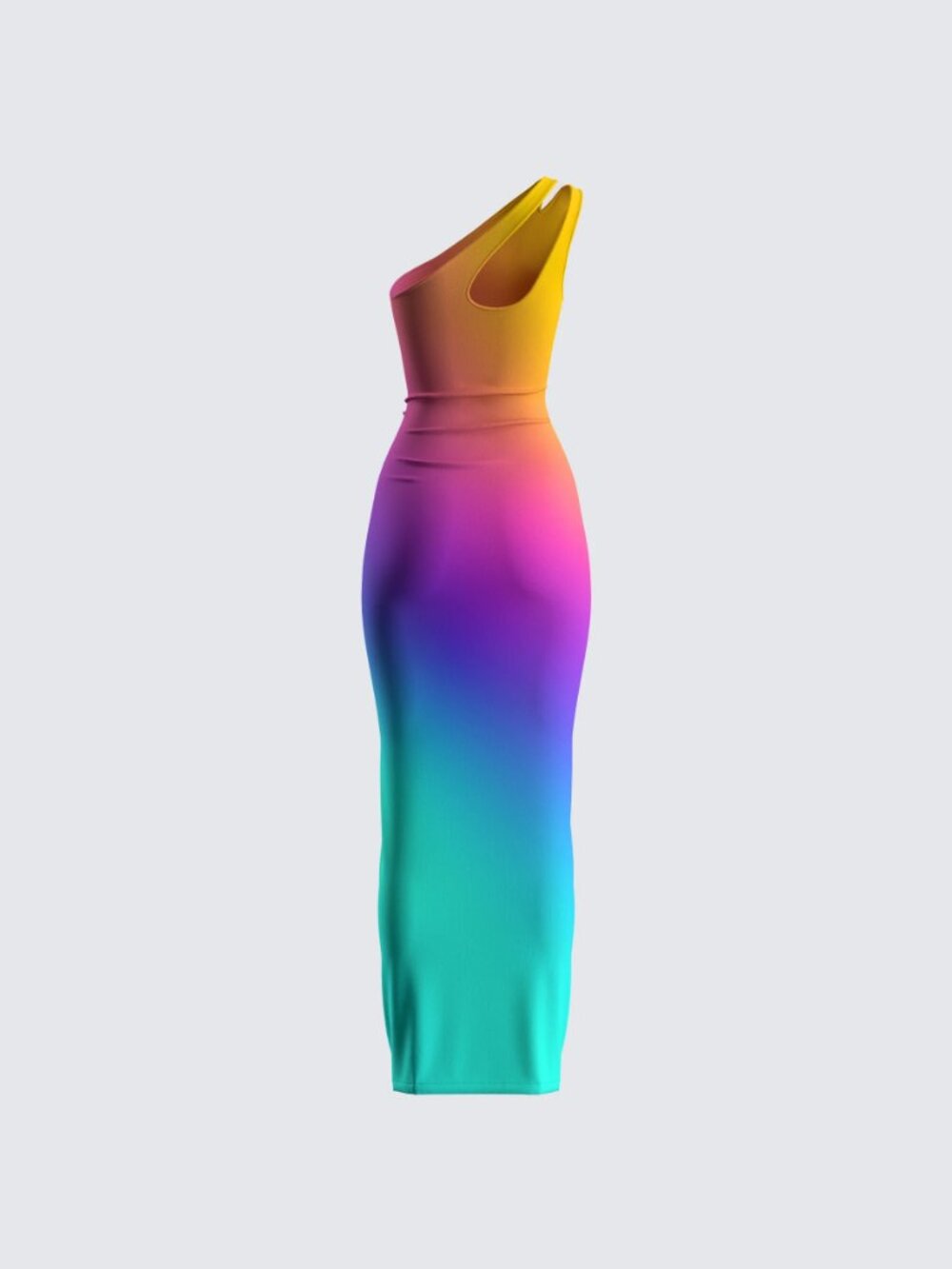 Elysia Multi One Shoulder Dress - Finesse - Picture 8 of 8